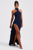 Isabella Maxi Dress - Navy - Cinderella