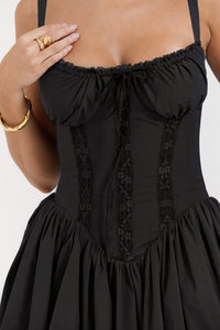 Jasmine Mini Dress - Black - Cinderella
