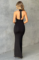 Jodie Maxi Dress - Jet Black - Cinderella