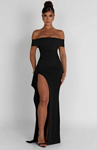 Josephine Maxi Dress - Black - Cinderella