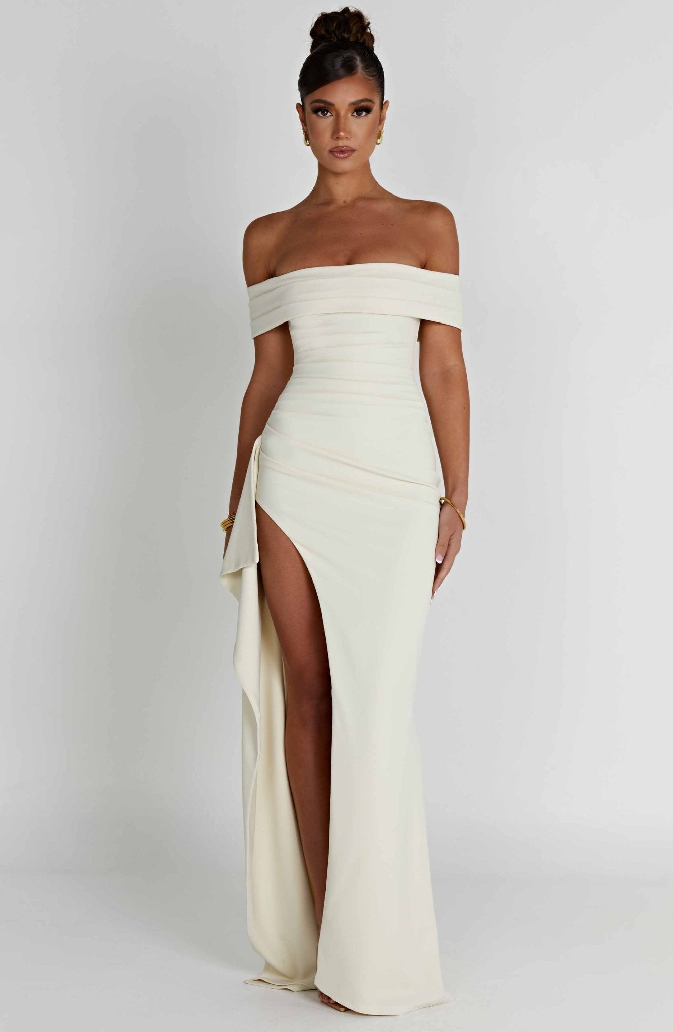 Josephine Maxi Dress - Ivory - Cinderella