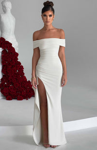Josephine Maxi Dress - Ivory - Cinderella