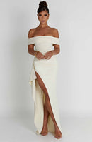 Josephine Maxi Dress - Ivory - Cinderella