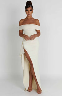 Josephine Maxi Dress - Ivory - Cinderella