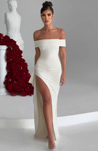 Josephine Maxi Dress - Ivory - Cinderella