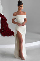 Josephine Maxi Dress - Ivory - Cinderella