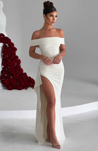 Josephine Maxi Dress - Ivory - Cinderella