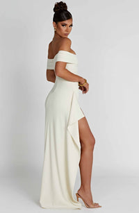 Josephine Maxi Dress - Ivory - Cinderella