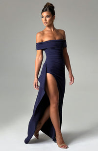 Josephine Maxi Dress - Navy - Cinderella
