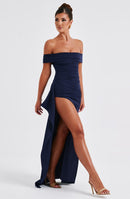 Josephine Maxi Dress - Navy - Cinderella