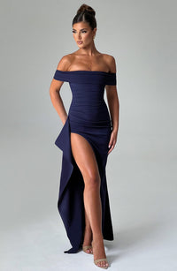 Josephine Maxi Dress - Navy - Cinderella