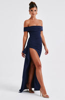 Josephine Maxi Dress - Navy - Cinderella