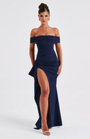 Josephine Maxi Dress - Navy - Cinderella