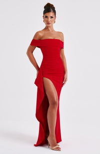 Josephine Maxi Dress - Red - Cinderella