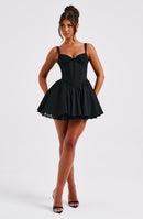 Josie Mini Dress - Black - Cinderella