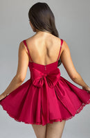 Josie Mini Dress - Red - Cinderella