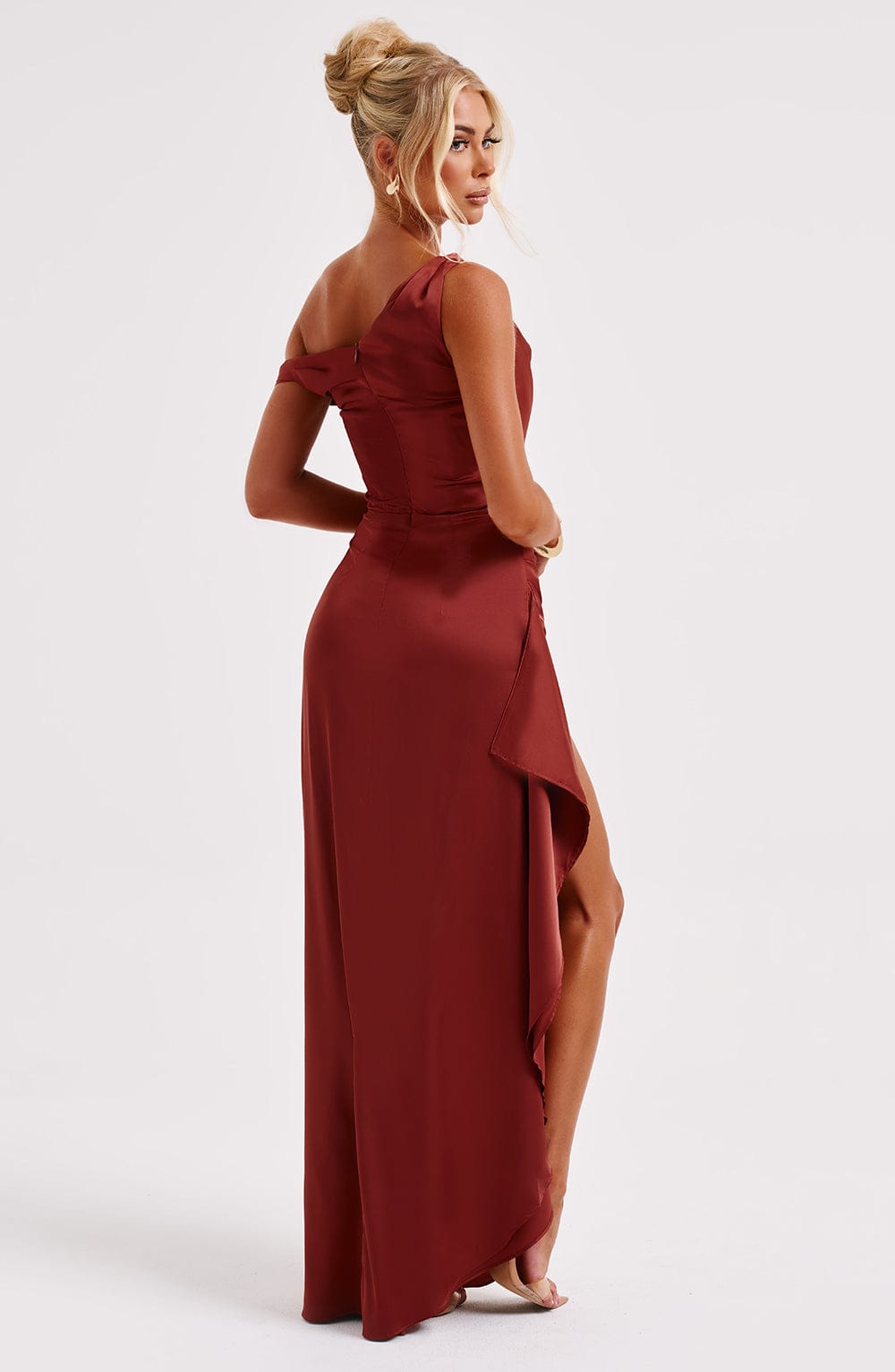 Juliette Maxi Dress - Rust - Cinderella