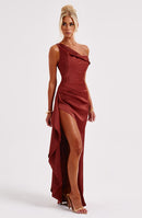 Juliette Maxi Dress - Rust - Cinderella