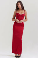 Juliette Satin Corset Dress - Cinderella