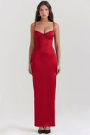 Juliette Satin Corset Dress - Cinderella