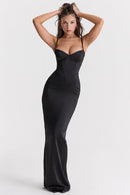 Juliette Satin Corset Dress - Cinderella