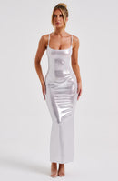 Kyrali Maxi Dress - Silver - Cinderella