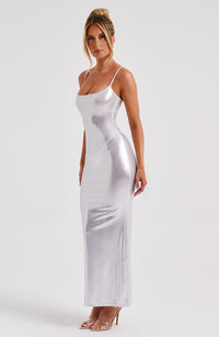 Kyrali Maxi Dress - Silver - Cinderella