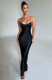 Layla Maxi Dress - Black - Cinderella