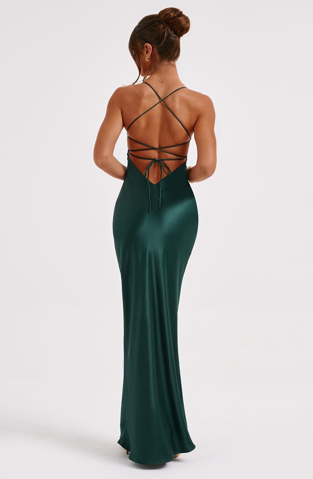 Layla Maxi Dress - Emerald - Cinderella