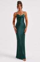 Layla Maxi Dress - Emerald - Cinderella