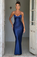Layla Maxi Dress - Navy - Cinderella