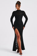 Leila Maxi Dress - Black - Cinderella