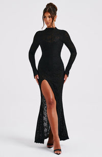 Leila Maxi Dress - Black - Cinderella