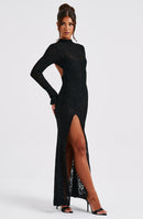 Leila Maxi Dress - Black - Cinderella