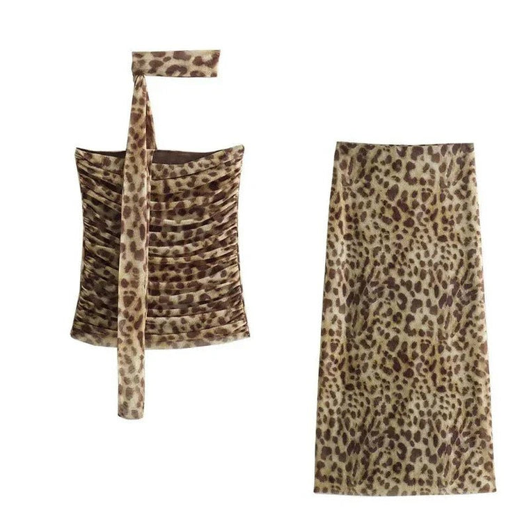 Leopard Print Bandeau