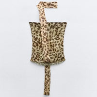 Leopard Print Bandeau - Cinderella