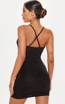 Lilly Mini Dress-Black - Cinderella