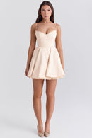 Madeline Ballerina Mini Dress - Vintage Cream - Cinderella