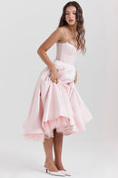 Madeline Midi Dress - Pink - Cinderella