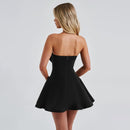 Malia Strapless Bow Mini Dress - Cinderella