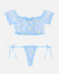 Mesh Butterfly Bra and Panty Set - Cinderella