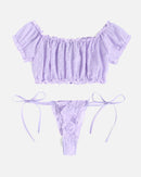 Mesh Butterfly Bra and Panty Set - Cinderella