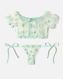 Mesh Butterfly Bra and Panty Set - Cinderella