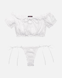 Mesh Butterfly Bra and Panty Set - Cinderella