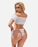Mesh Butterfly Bra and Panty Set - Cinderella