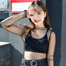 Mesh Lace Seductive Blouse: Elegant Sheer Top for Women - Cinderella