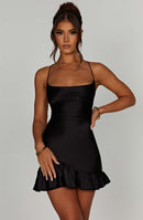 Nicola Mini Dress - Black - Cinderella