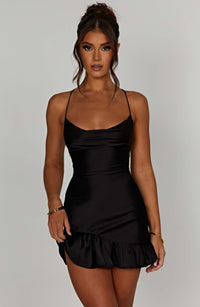 Nicola Mini Dress - Black - Cinderella