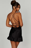 Nicola Mini Dress - Black - Cinderella