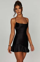 Nicola Mini Dress - Black - Cinderella